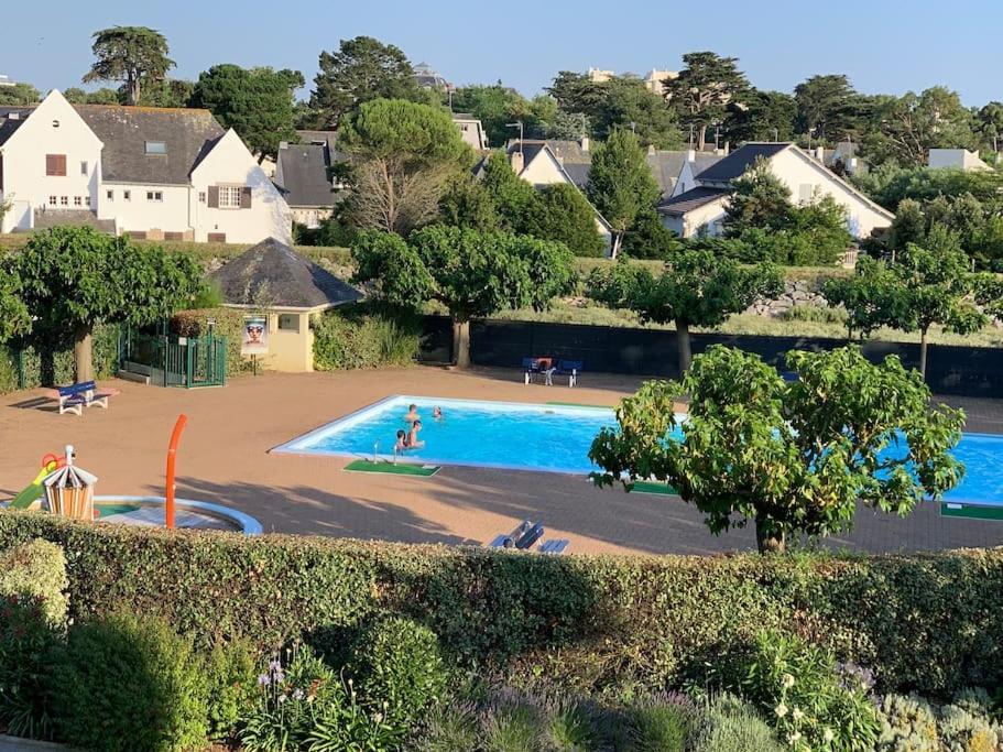 Duplex Confortable, Piscine, Proche Plage/Jumping เกร็องด์ ภายนอก รูปภาพ